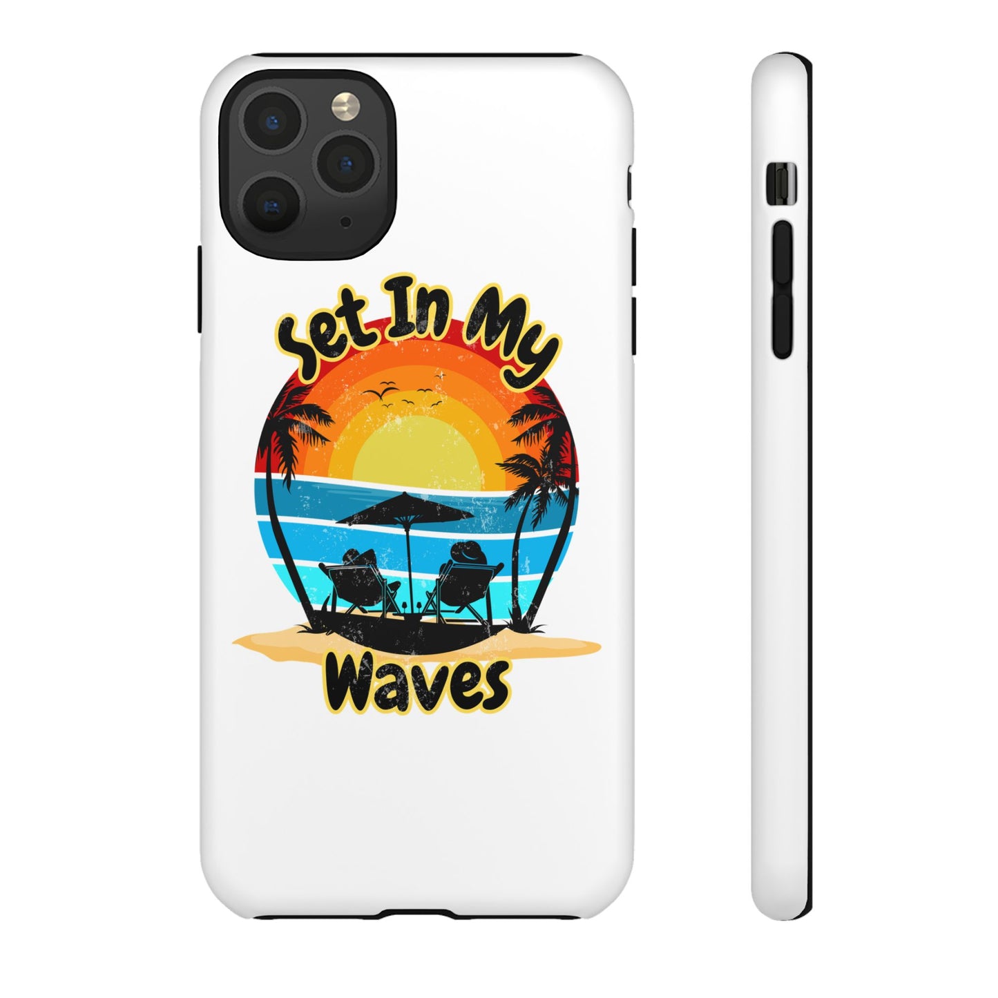 "Set In My Waves" Tropical Surf Beach Paradise Phone Case