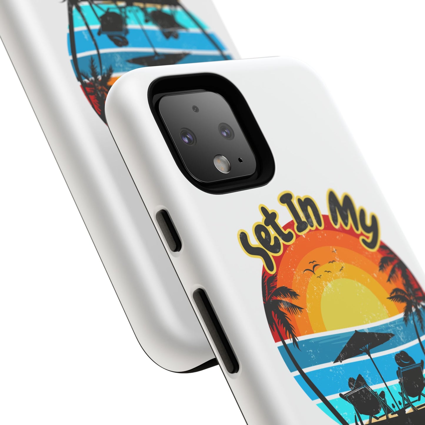 "Set In My Waves" Tropical Surf Beach Paradise Phone Case