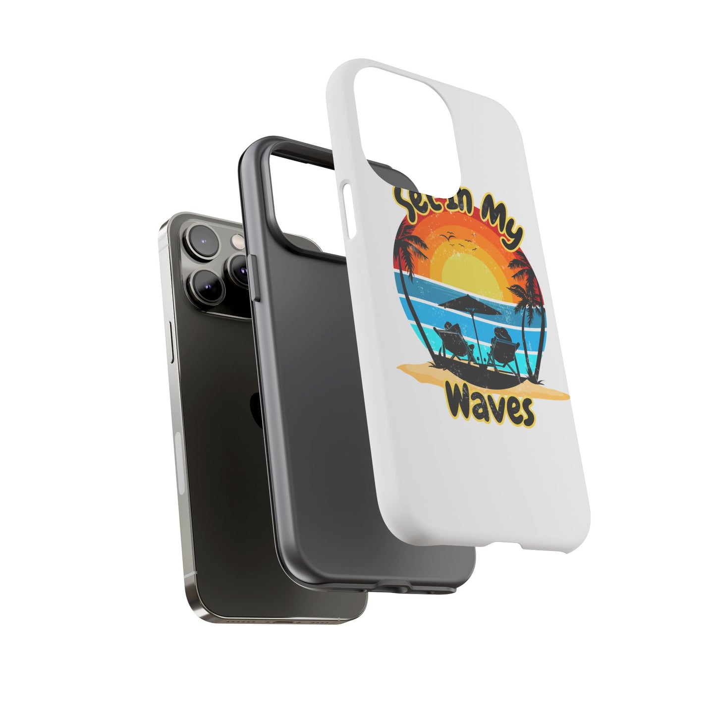 "Set In My Waves" Tropical Surf Beach Paradise Phone Case