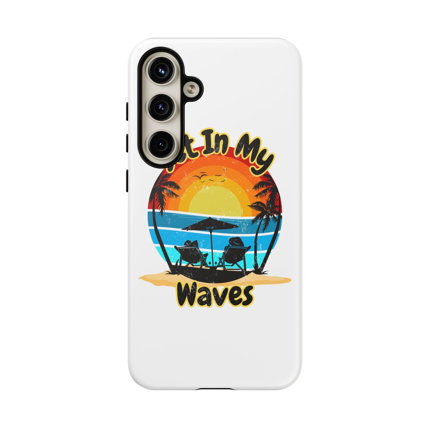 "Set In My Waves" Tropical Surf Beach Paradise Phone Case