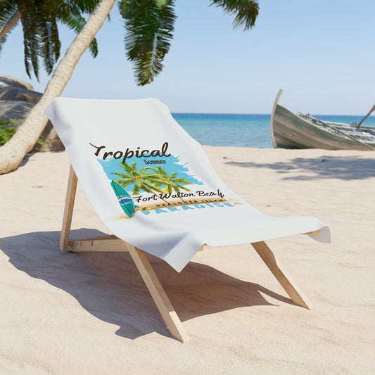 Tropical Beach Towel, Summer Fun(FWB/Destin)
