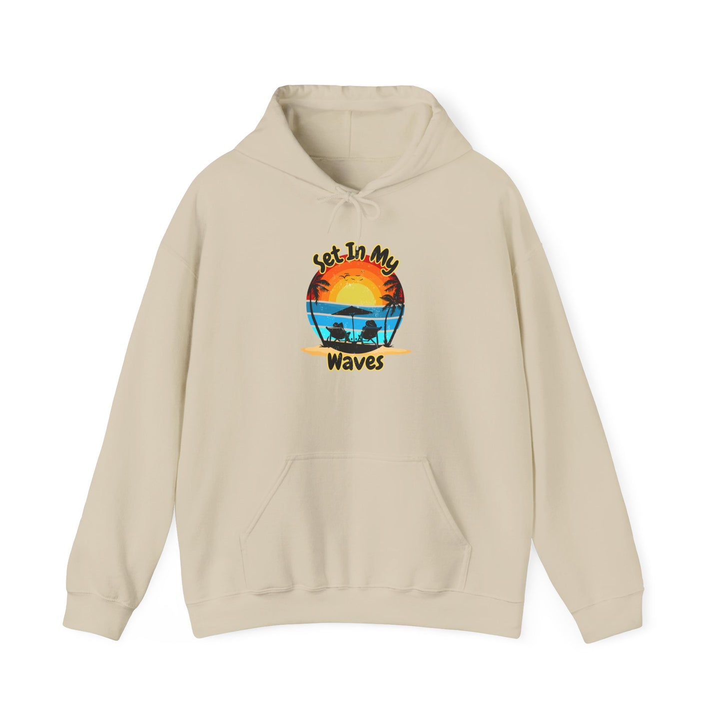 "Set In My Waves" Tropical Paradise Hoodie