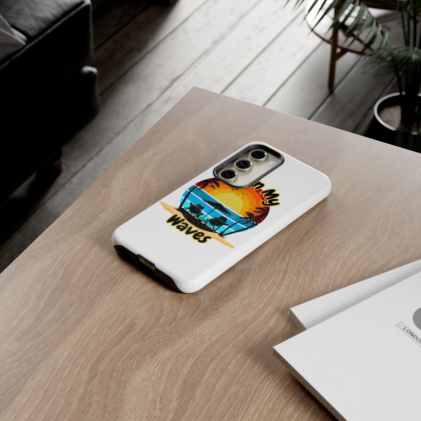 "Set In My Waves" Tropical Surf Beach Paradise Phone Case
