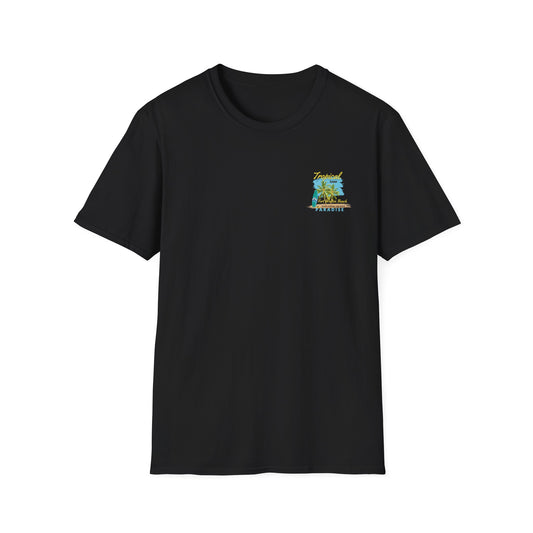 Tropical Summer T-Shirt, Paradise Tee, Beach Vacation Shirt, Casual Wear, Gift for Beach Lovers