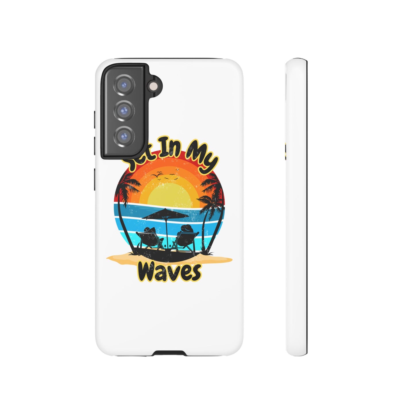 "Set In My Waves" Tropical Surf Beach Paradise Phone Case