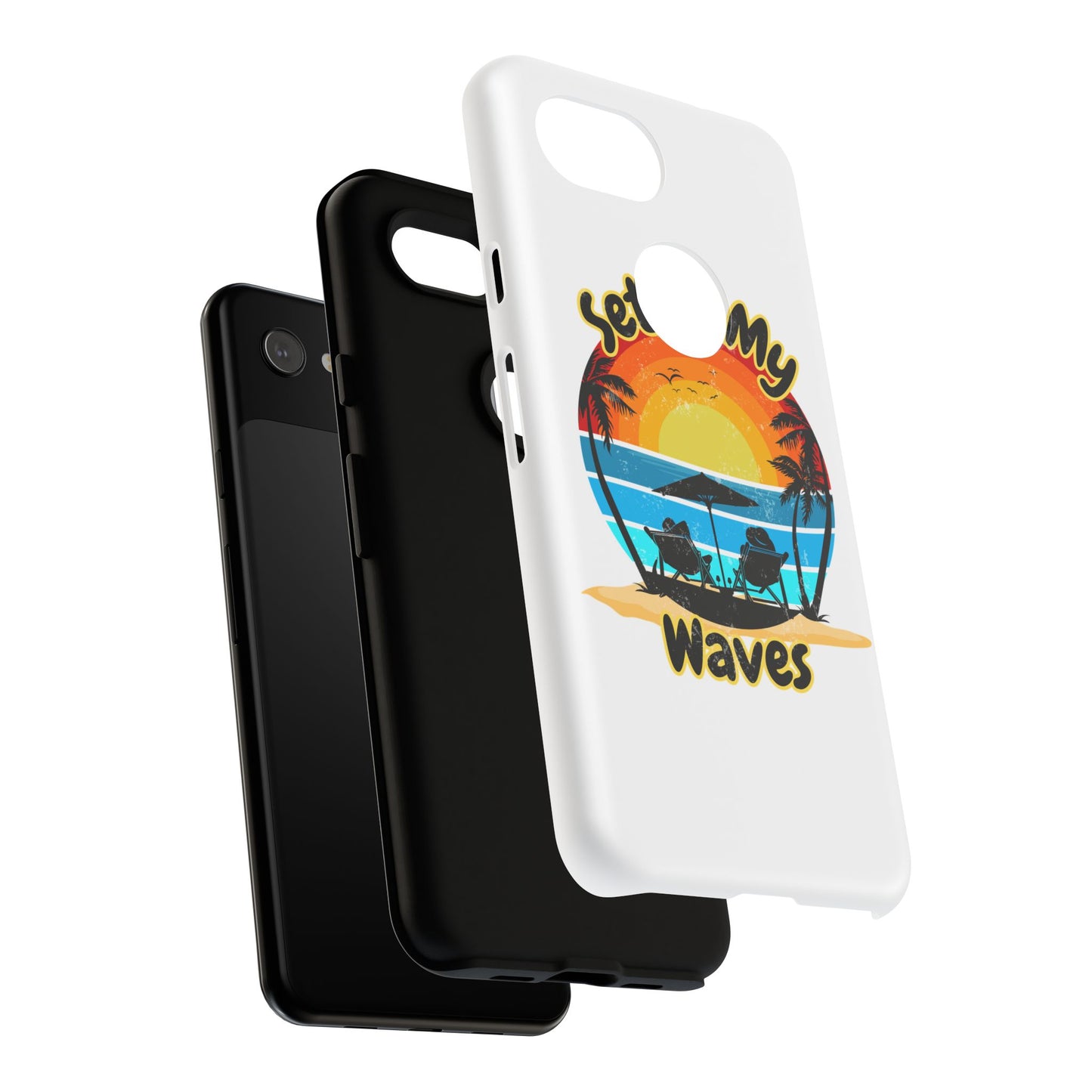 "Set In My Waves" Tropical Surf Beach Paradise Phone Case