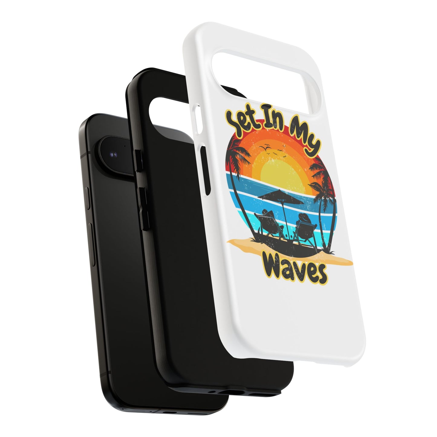 "Set In My Waves" Tropical Surf Beach Paradise Phone Case