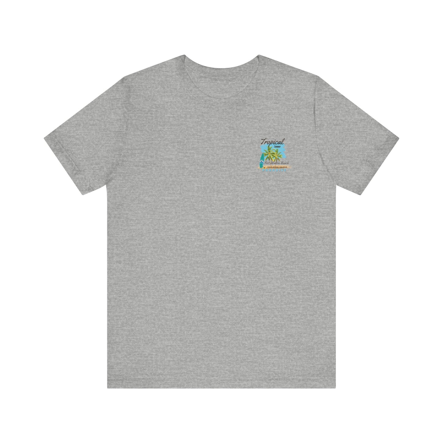 Tropical Paradise Tee: Summer Beach Vibes(Light)