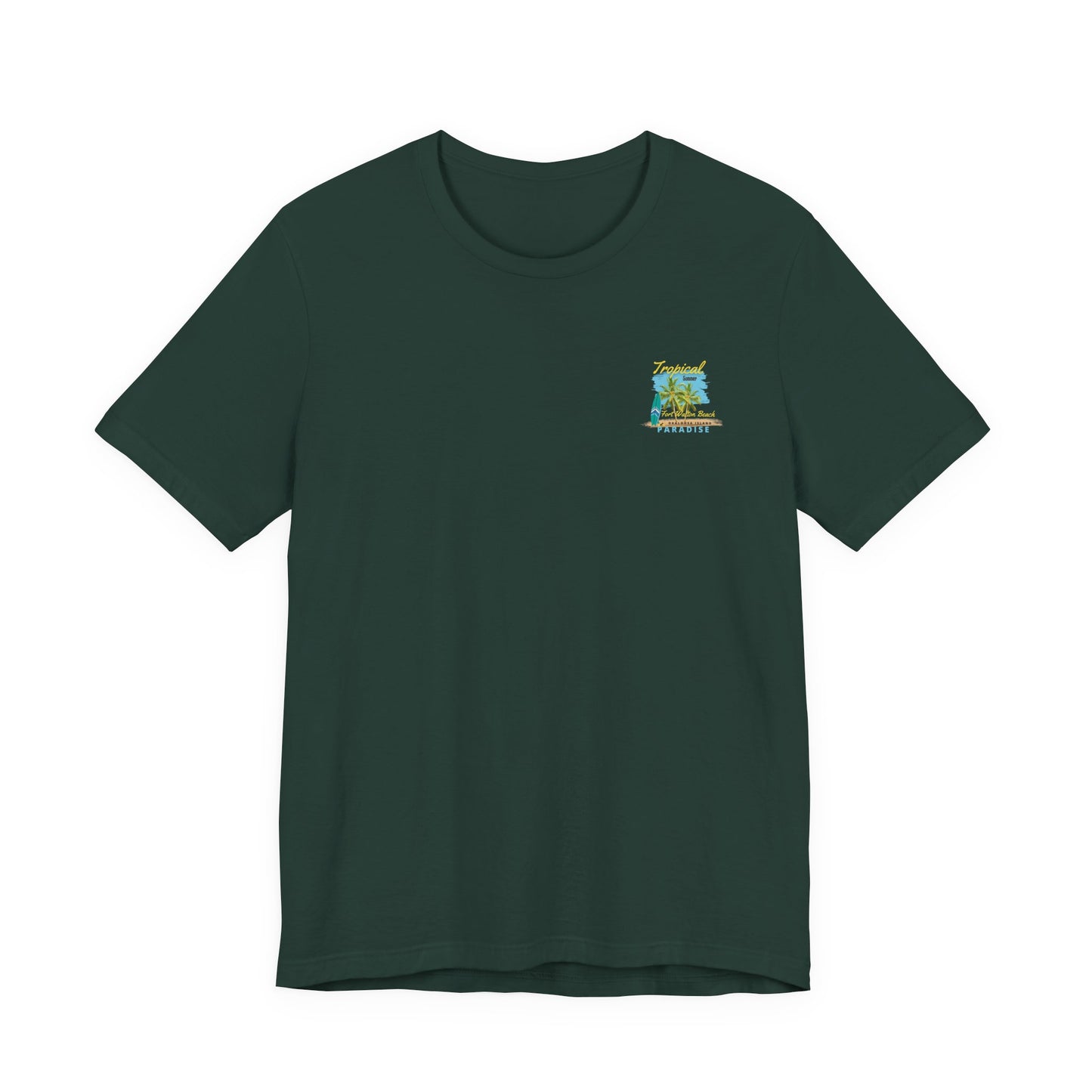 Tropical Paradise Fort Walton Beach/Destin T-Shirt(Dark Colors)