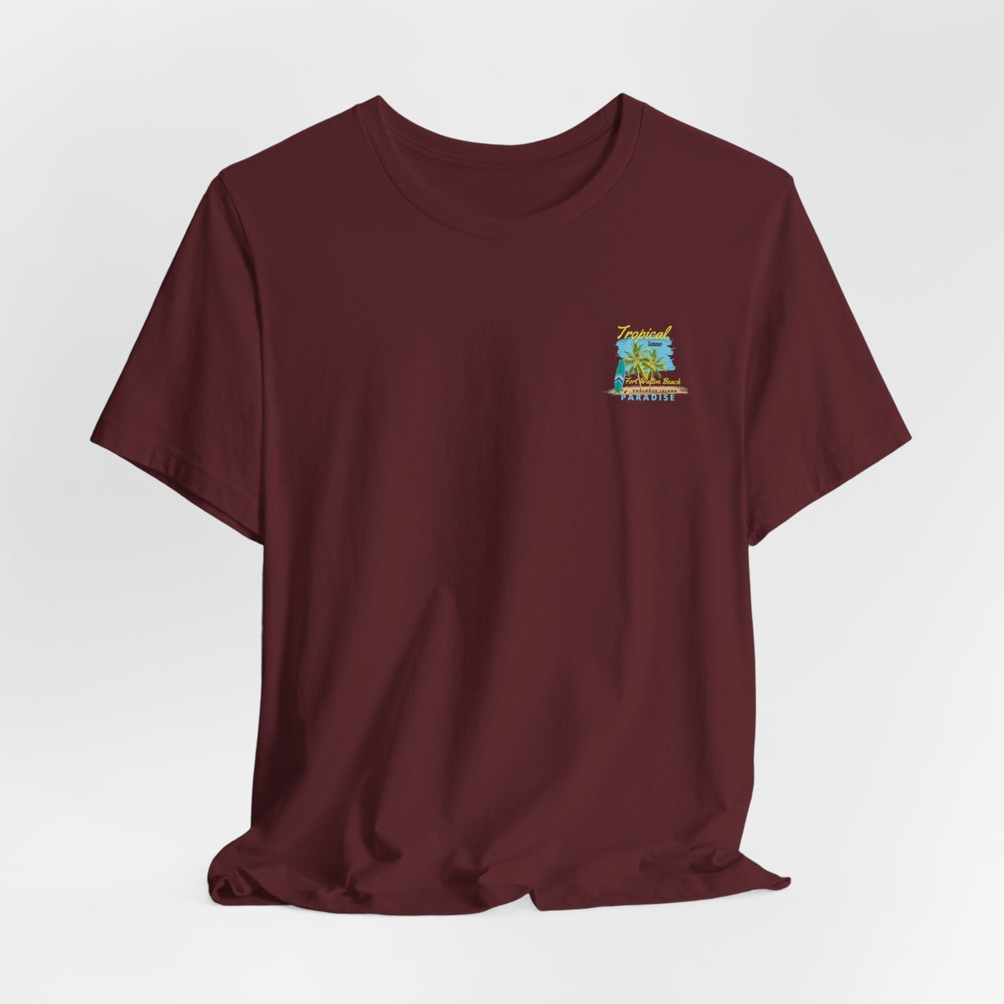 Tropical Paradise Fort Walton Beach/Destin T-Shirt(Dark Colors)