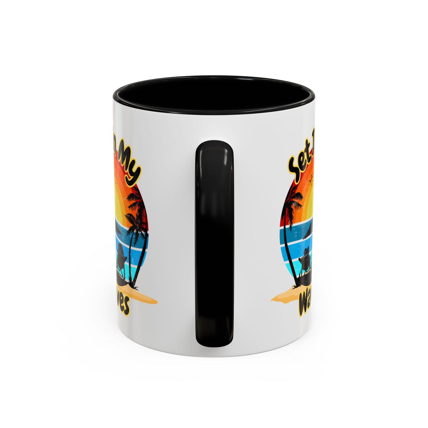 "Set In My Waves" Accent Coffee Mug (11, 15oz)