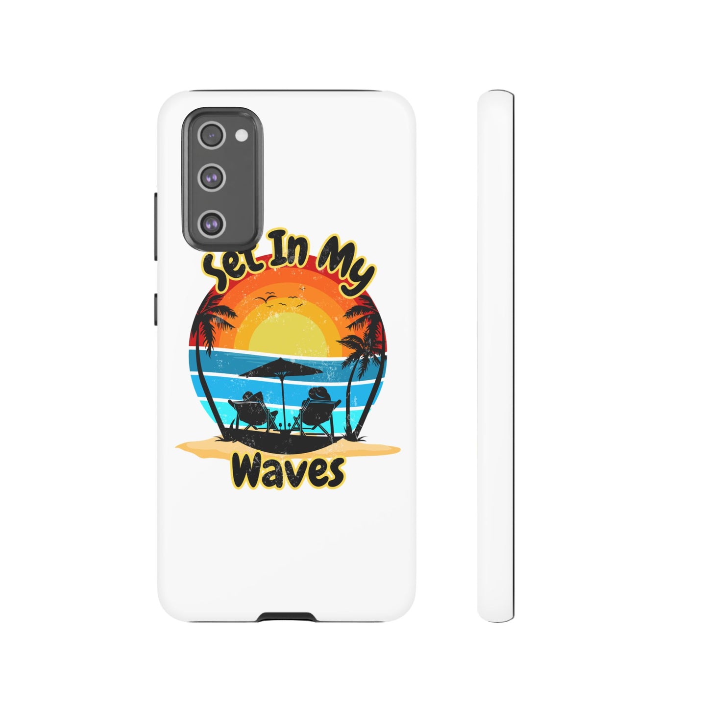 "Set In My Waves" Tropical Surf Beach Paradise Phone Case