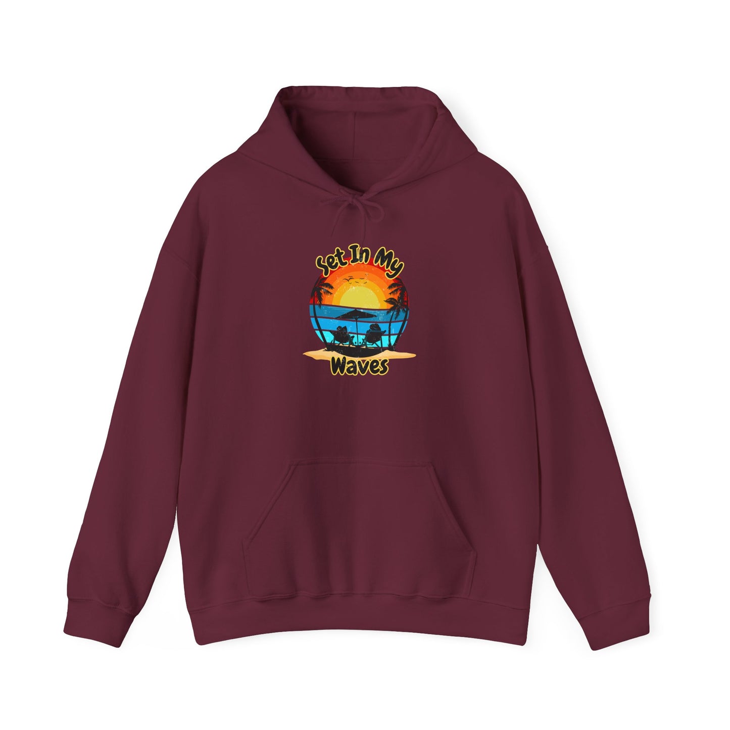 "Set In My Waves" Tropical Paradise Hoodie