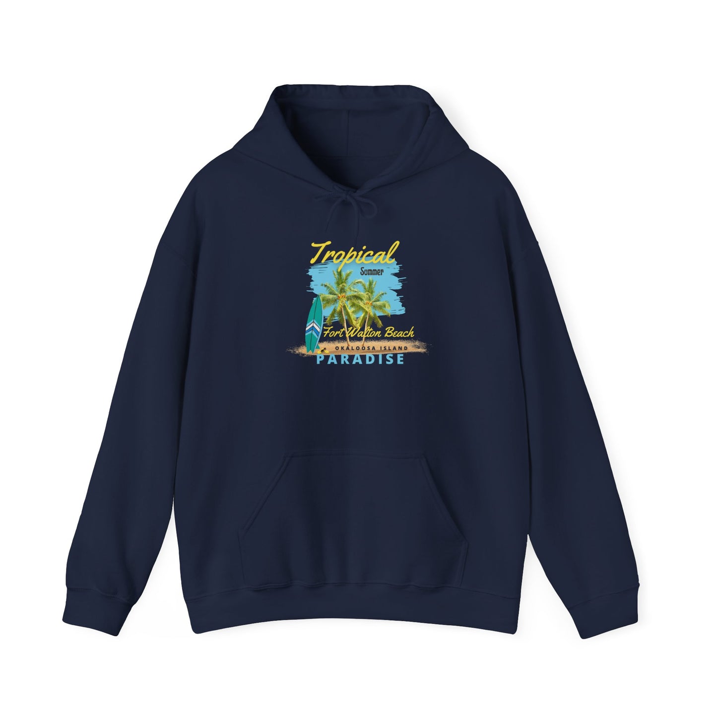 Tropical Paradise Hoodie(Dark)