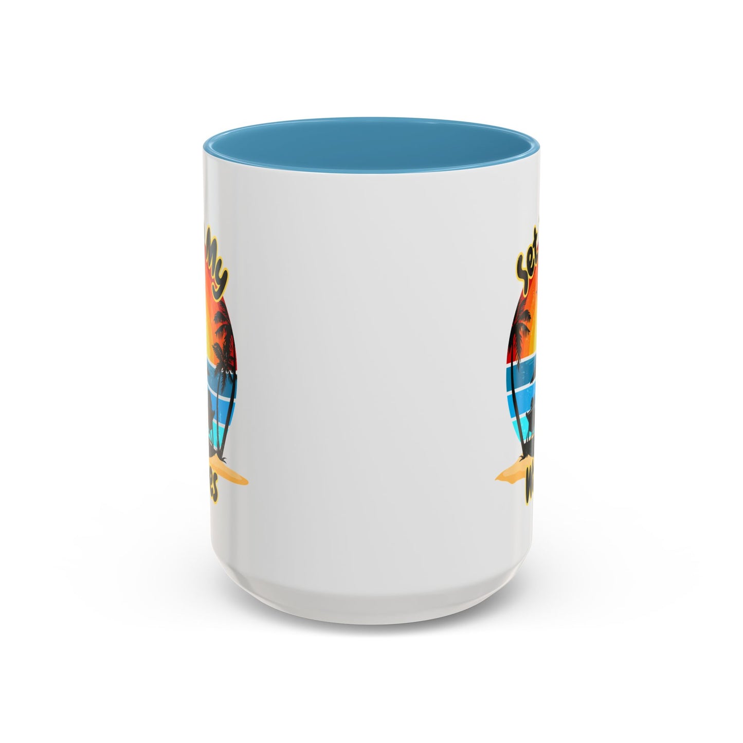 "Set In My Waves" Accent Coffee Mug (11, 15oz)