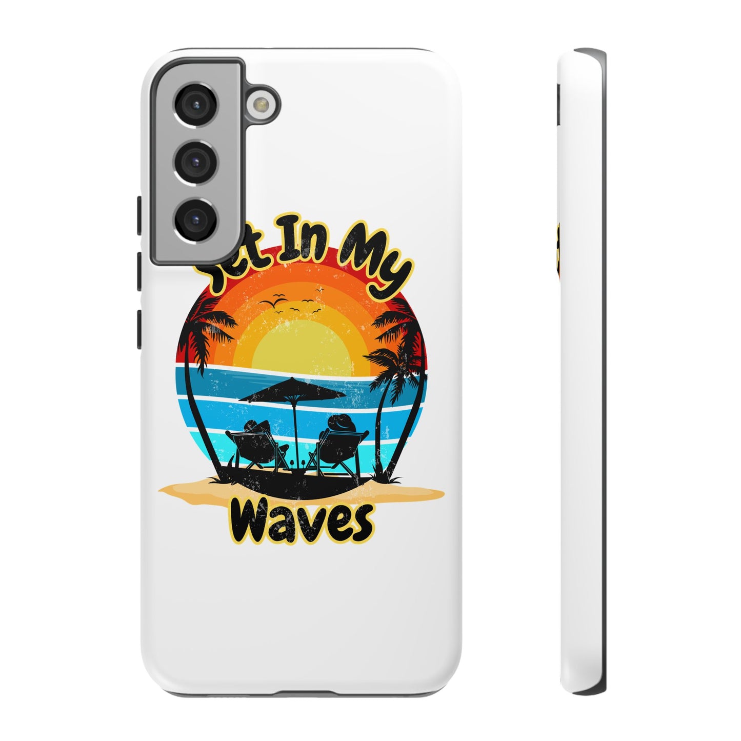 "Set In My Waves" Tropical Surf Beach Paradise Phone Case