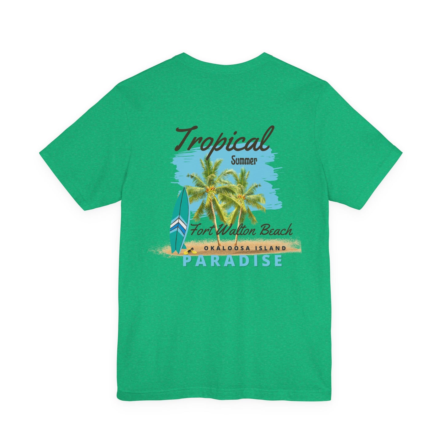 Tropical Paradise Fort Walton Beach/Destin T-Shirt(Light Colors)