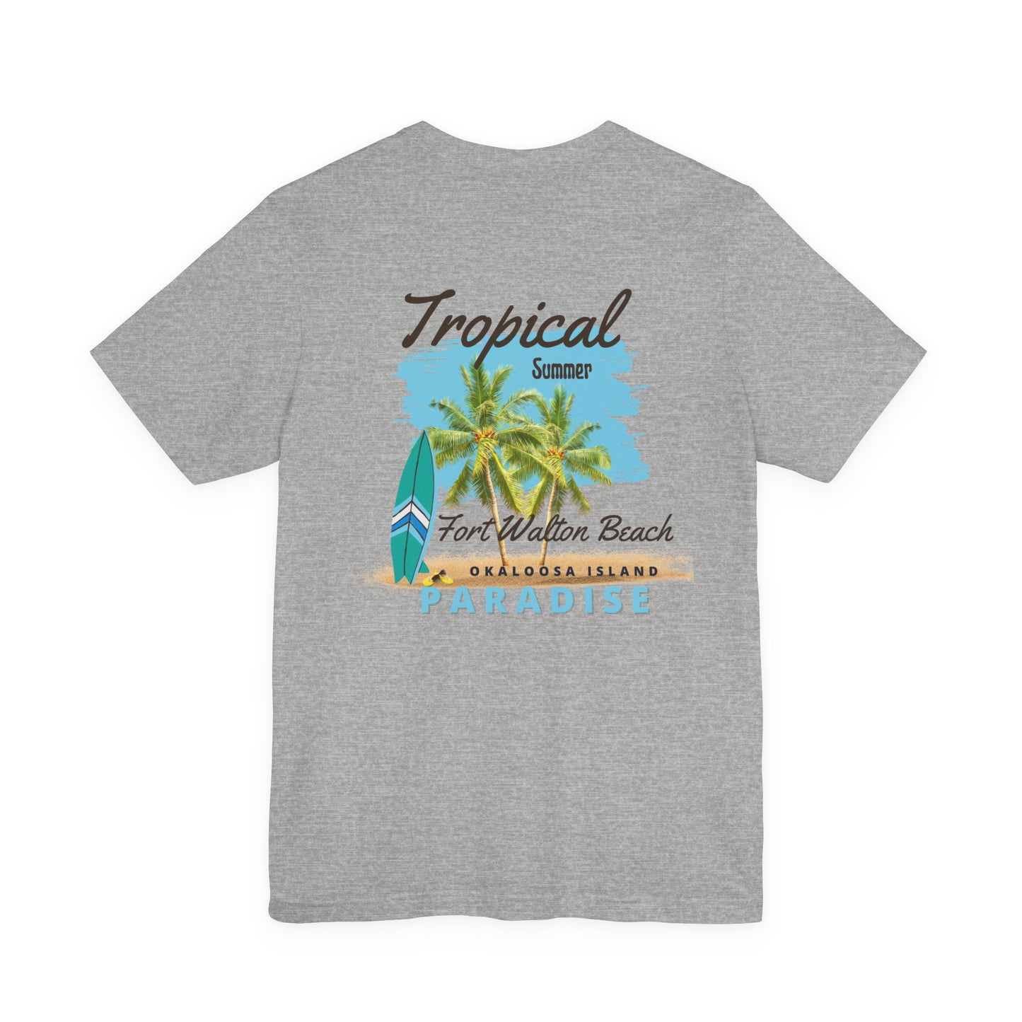 Tropical Paradise Fort Walton Beach/Destin T-Shirt(Light Colors)