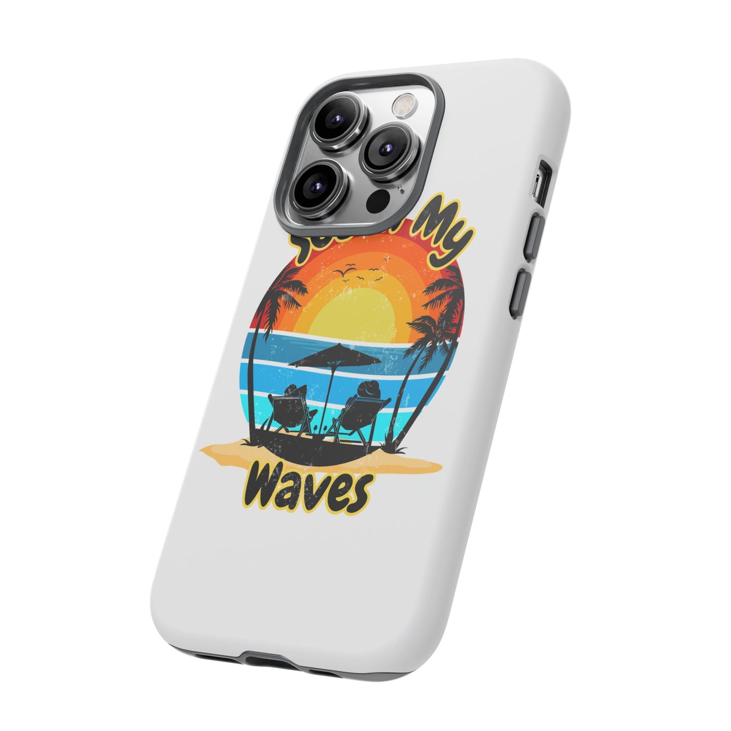 "Set In My Waves" Tropical Surf Beach Paradise Phone Case