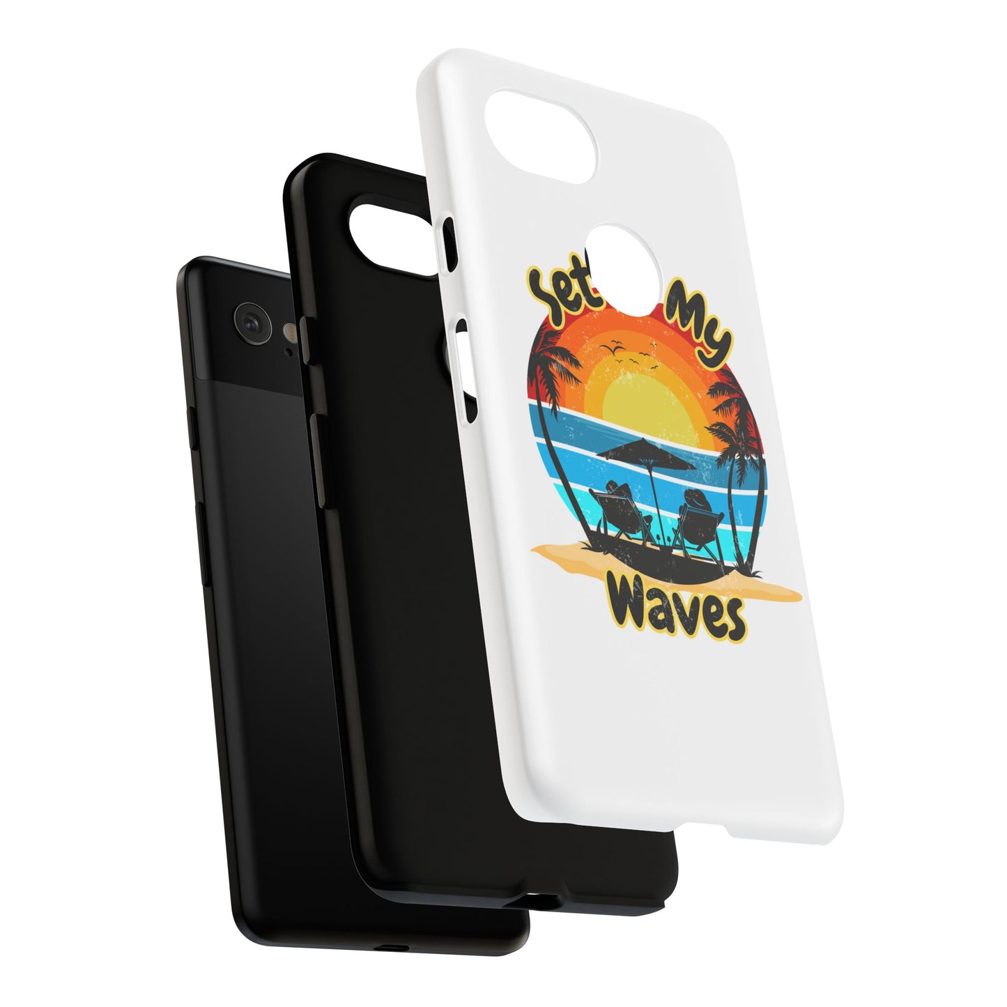"Set In My Waves" Tropical Surf Beach Paradise Phone Case