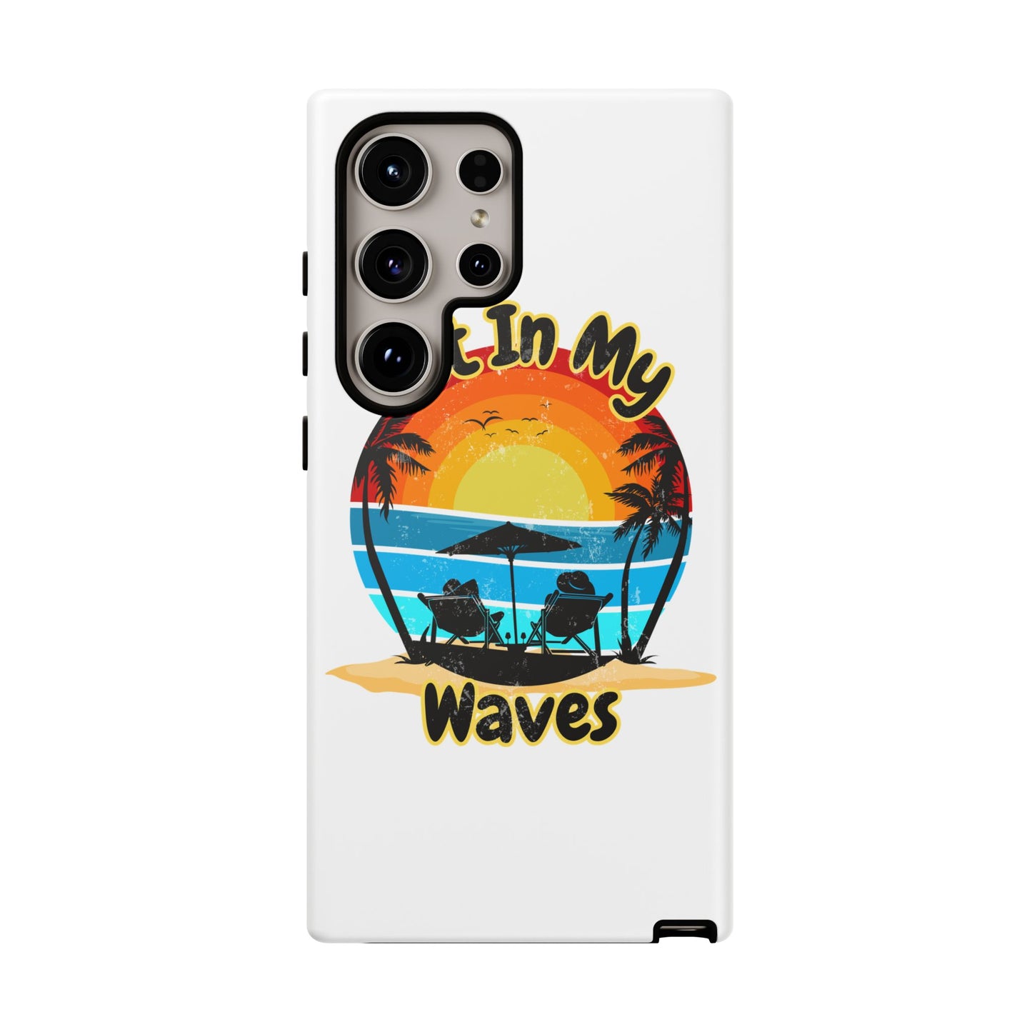 "Set In My Waves" Tropical Surf Beach Paradise Phone Case