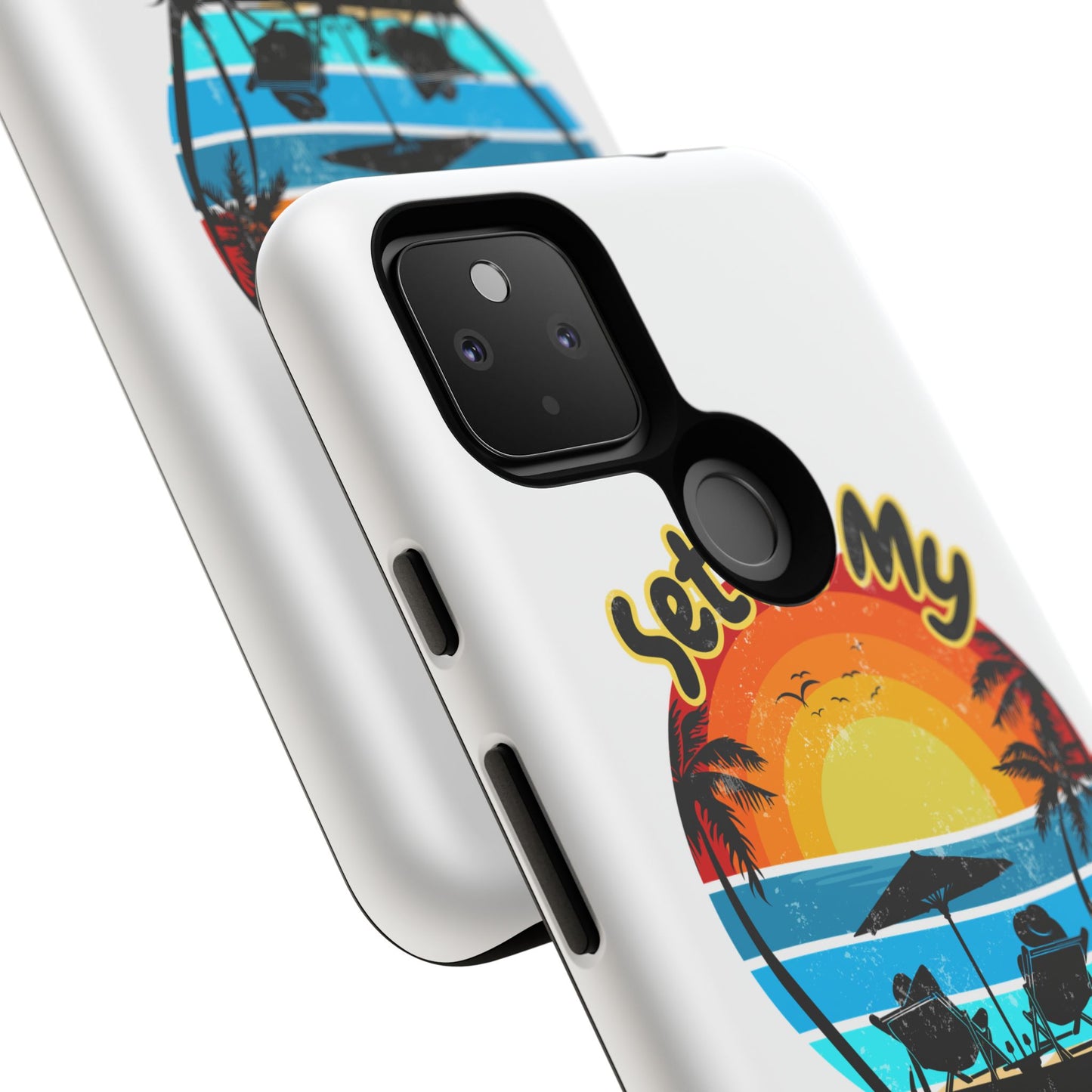 "Set In My Waves" Tropical Surf Beach Paradise Phone Case