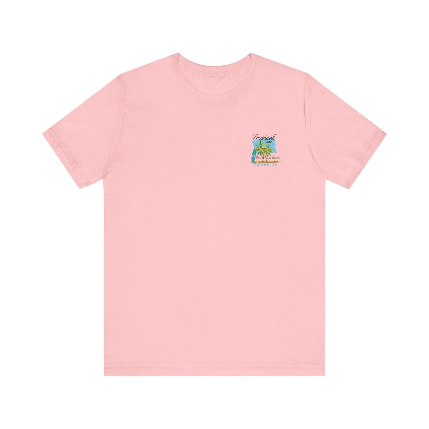 Tropical Paradise Tee: Summer Beach Vibes(Light)