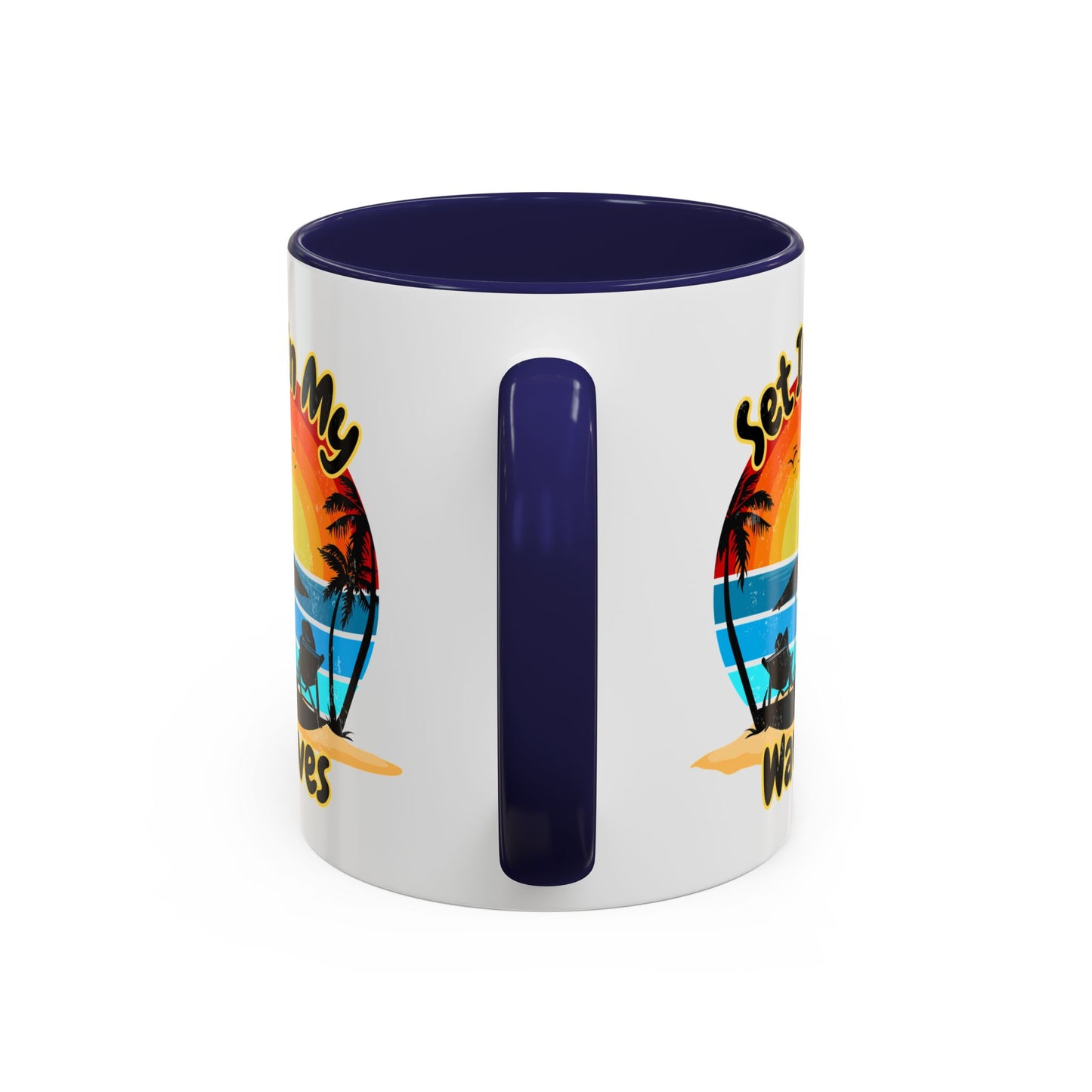 "Set In My Waves" Accent Coffee Mug (11, 15oz)