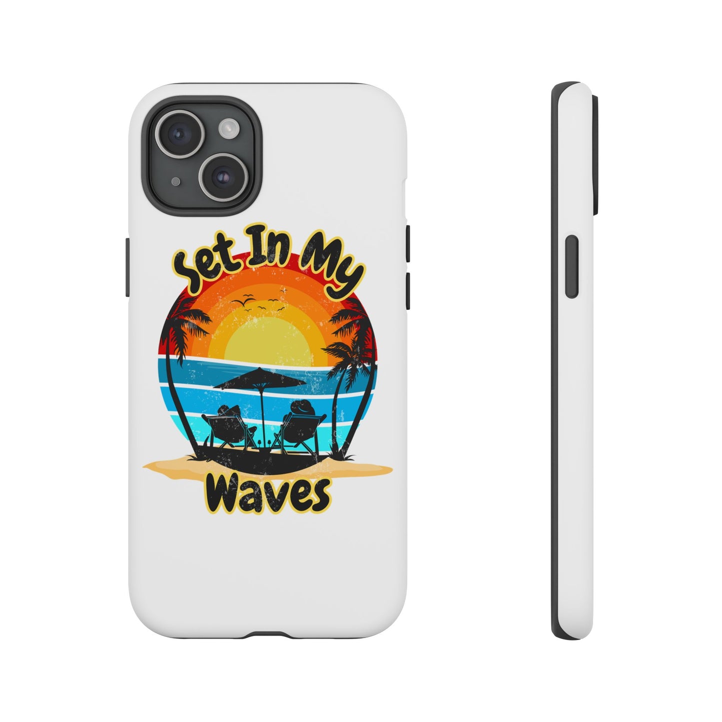 "Set In My Waves" Tropical Surf Beach Paradise Phone Case
