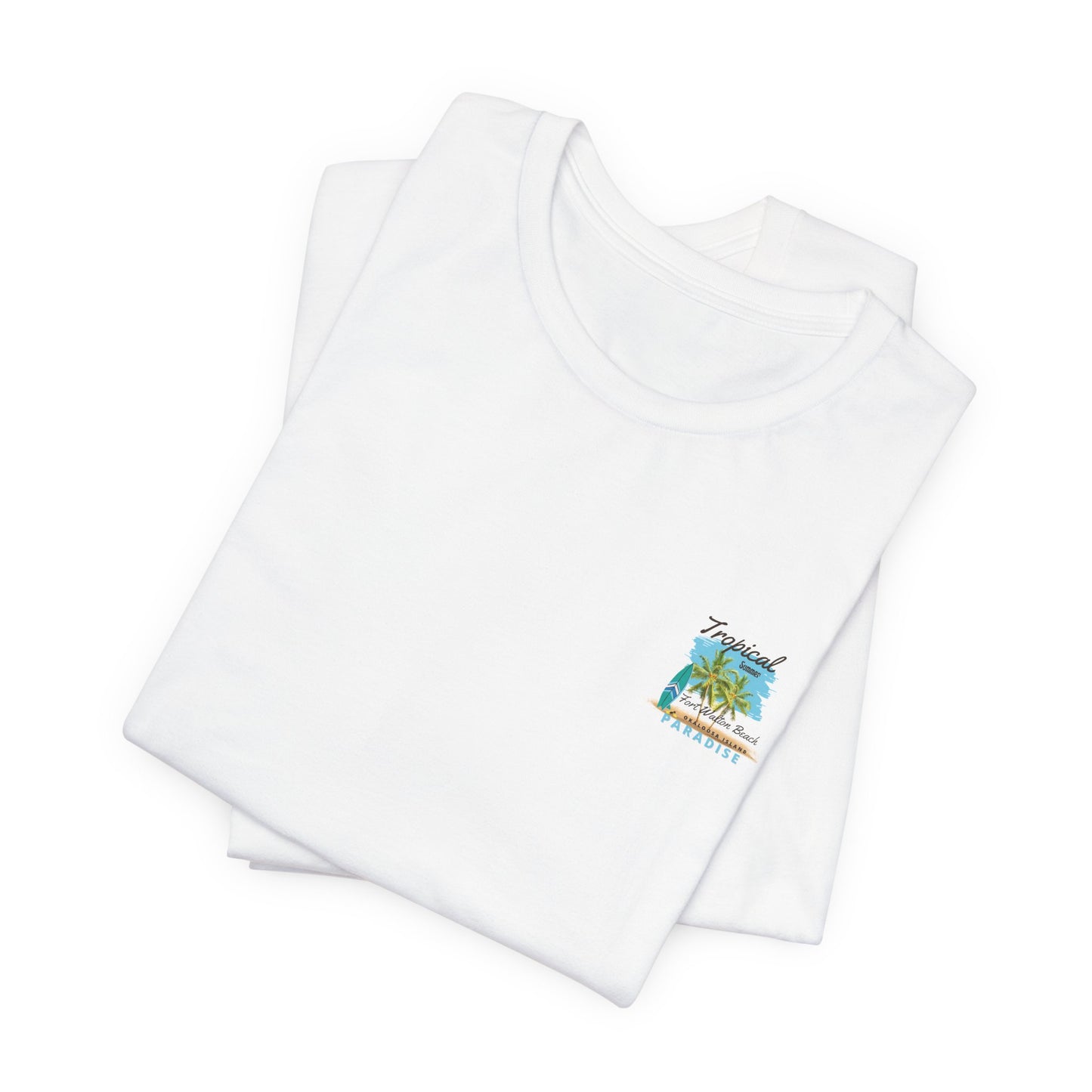 Tropical Paradise Fort Walton Beach/Destin T-Shirt(Light Colors)