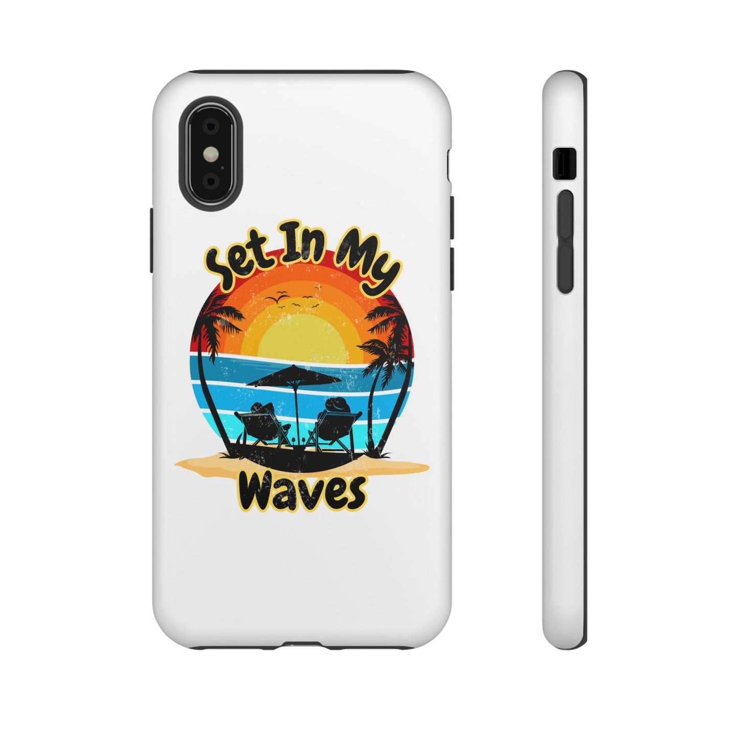 "Set In My Waves" Tropical Surf Beach Paradise Phone Case