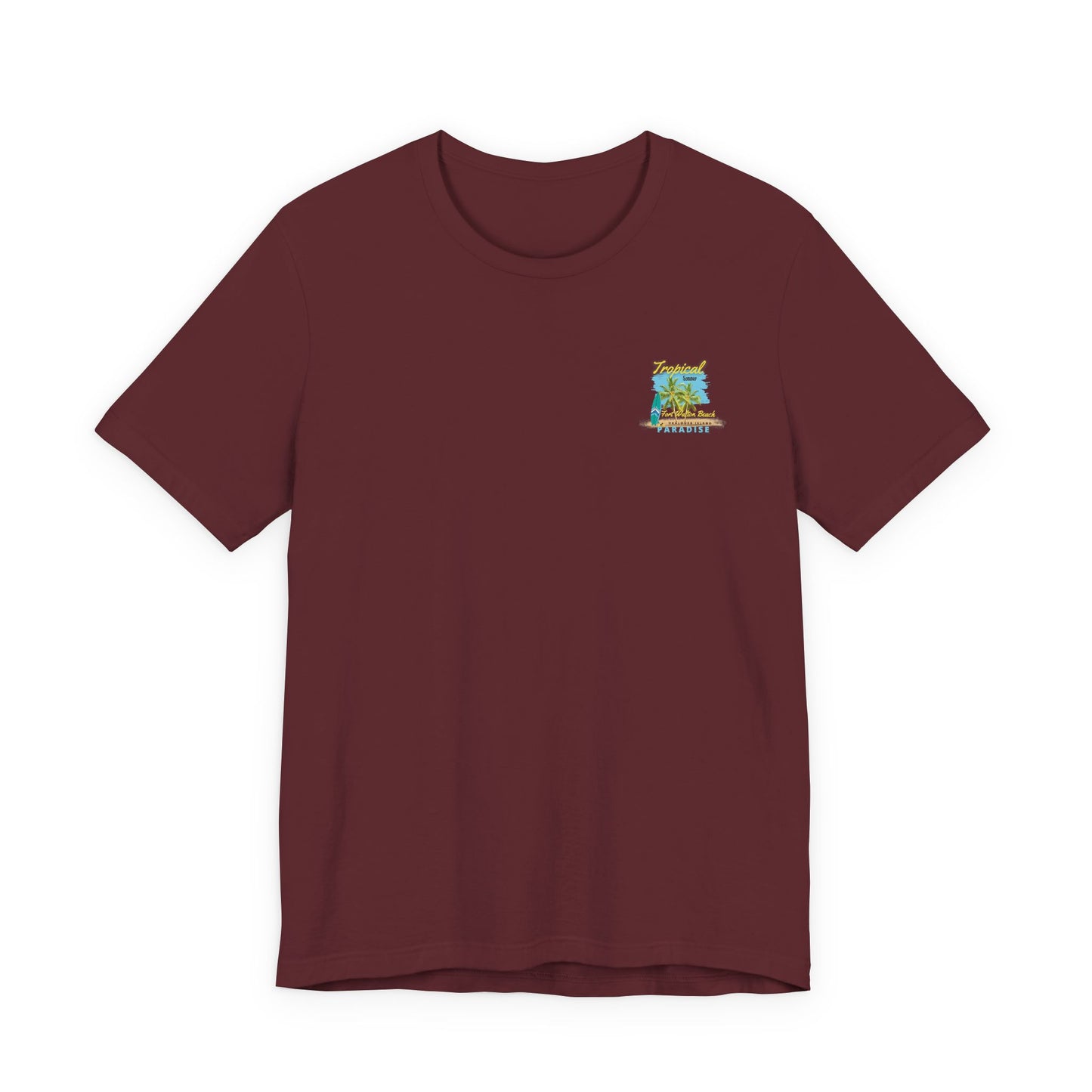 Tropical Paradise Fort Walton Beach/Destin T-Shirt(Dark Colors)