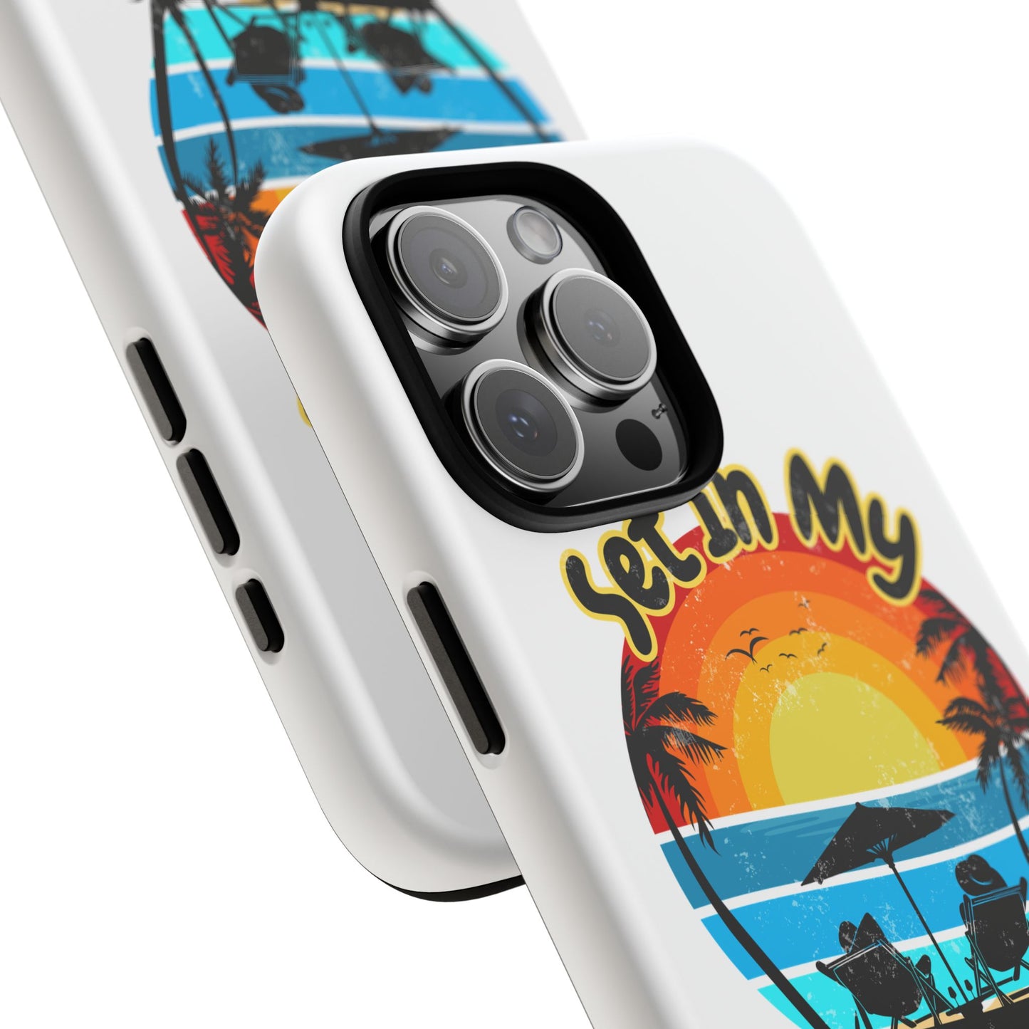 "Set In My Waves" Tropical Surf Beach Paradise Phone Case