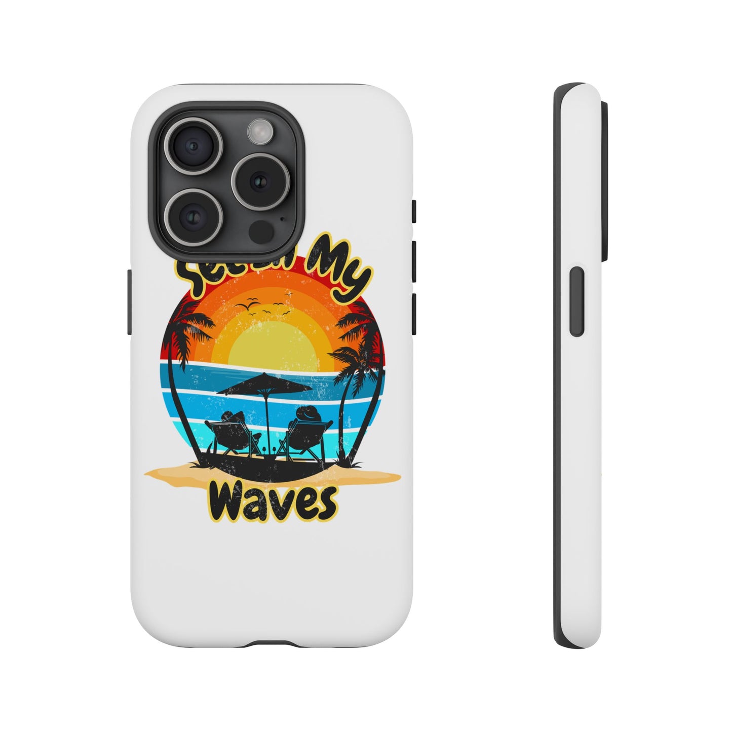 "Set In My Waves" Tropical Surf Beach Paradise Phone Case