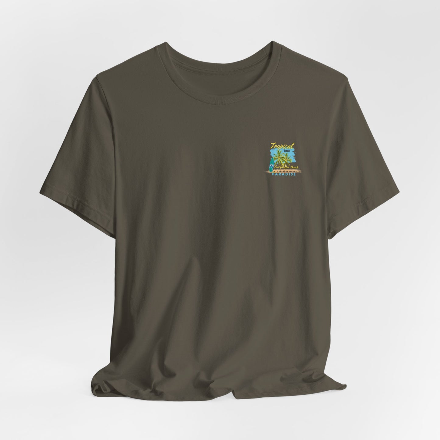 Tropical Paradise Fort Walton Beach/Destin T-Shirt(Dark Colors)