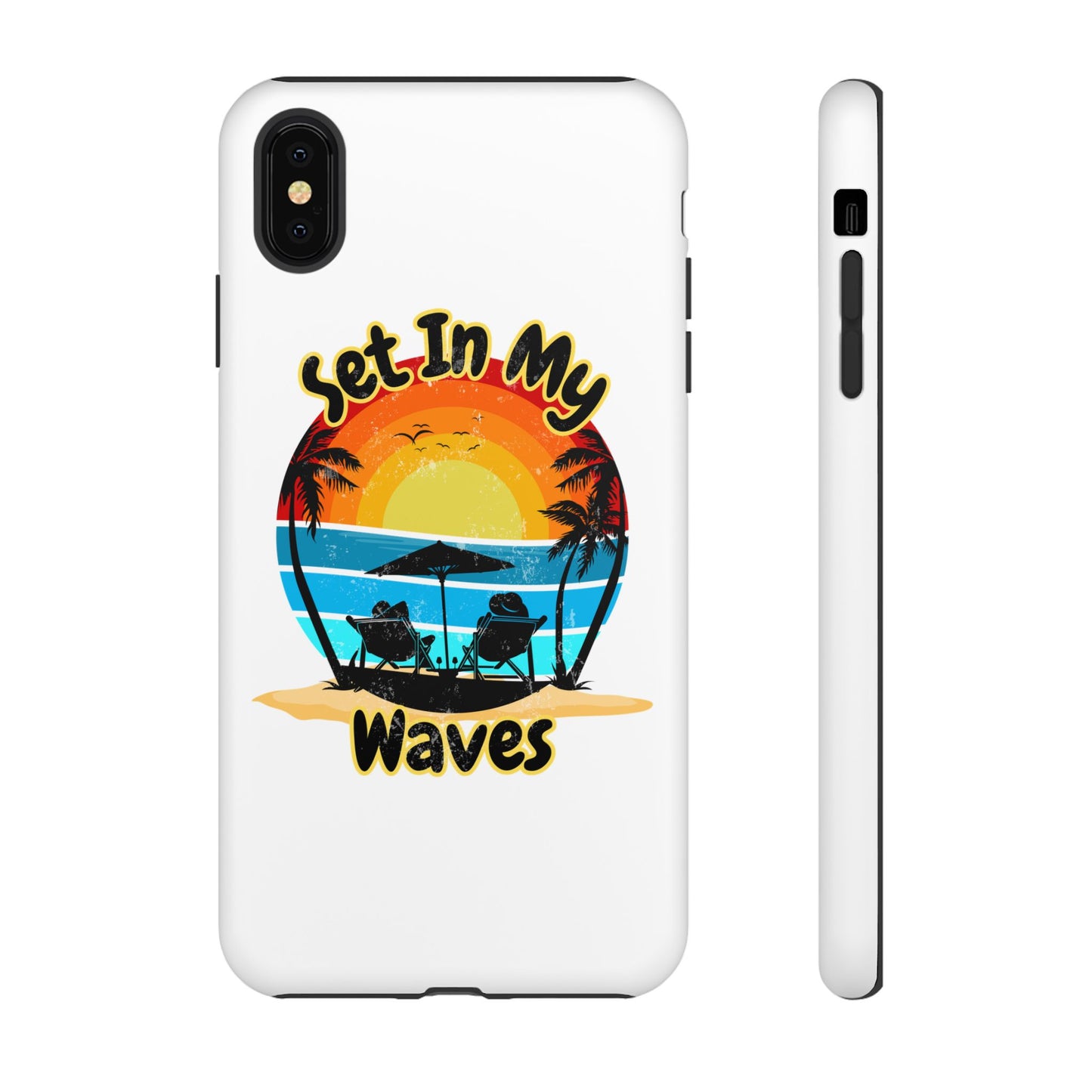 "Set In My Waves" Tropical Surf Beach Paradise Phone Case