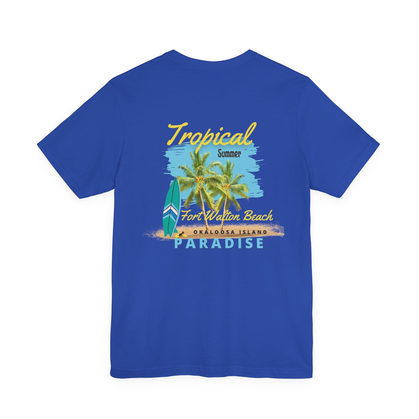 Tropical Paradise Fort Walton Beach/Destin T-Shirt(Dark Colors)