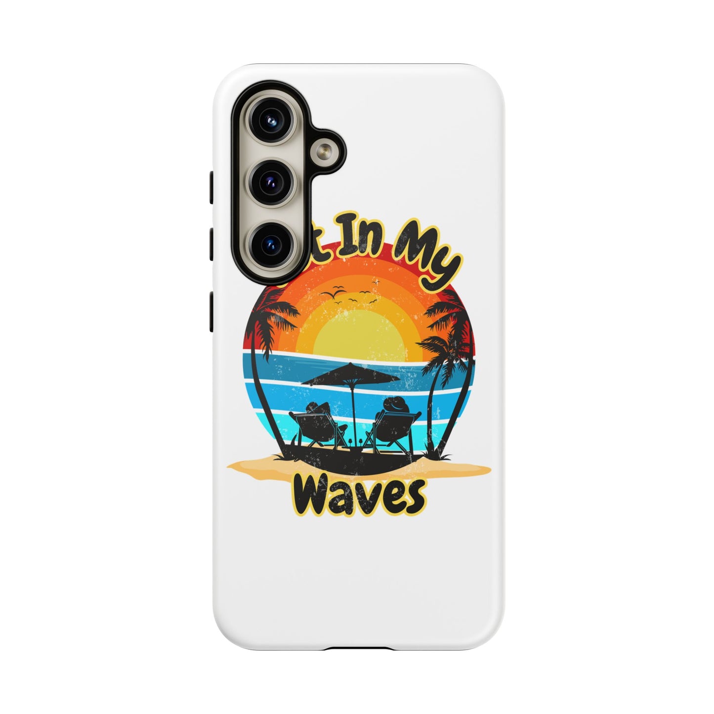 "Set In My Waves" Tropical Surf Beach Paradise Phone Case