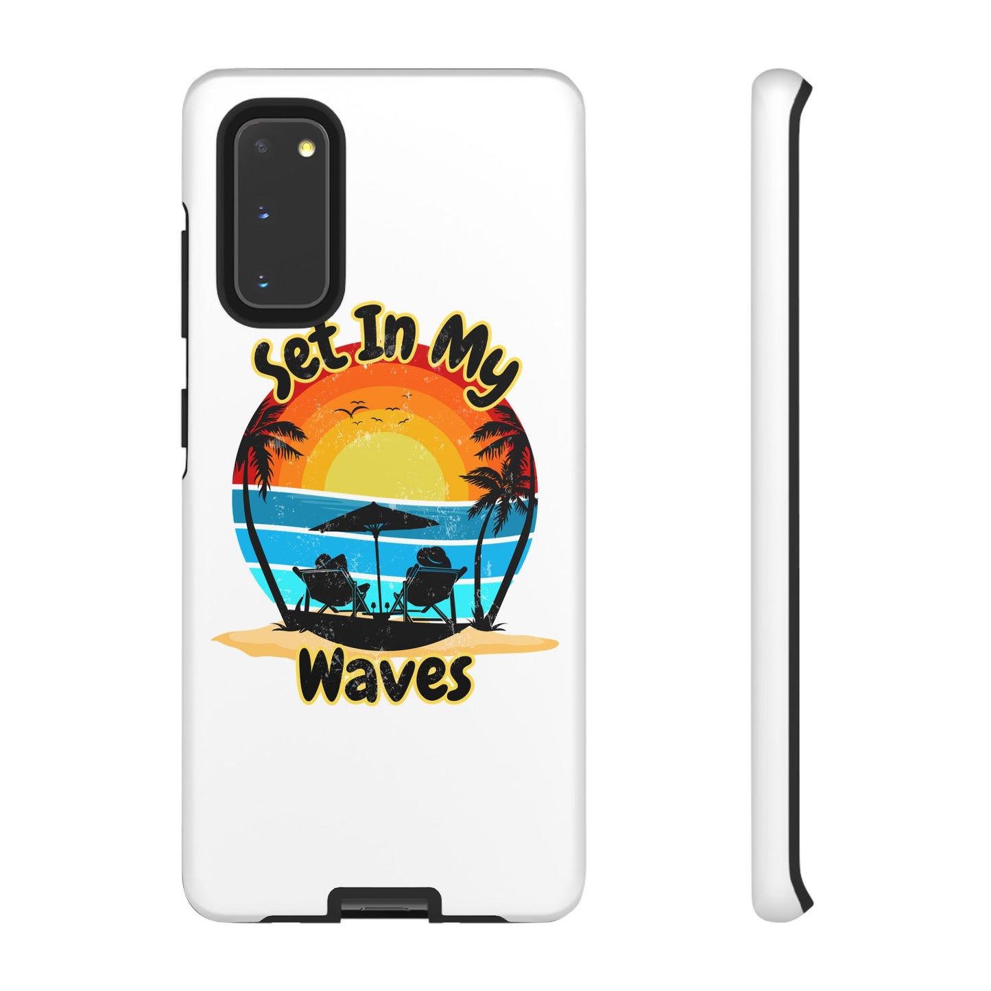 "Set In My Waves" Tropical Surf Beach Paradise Phone Case
