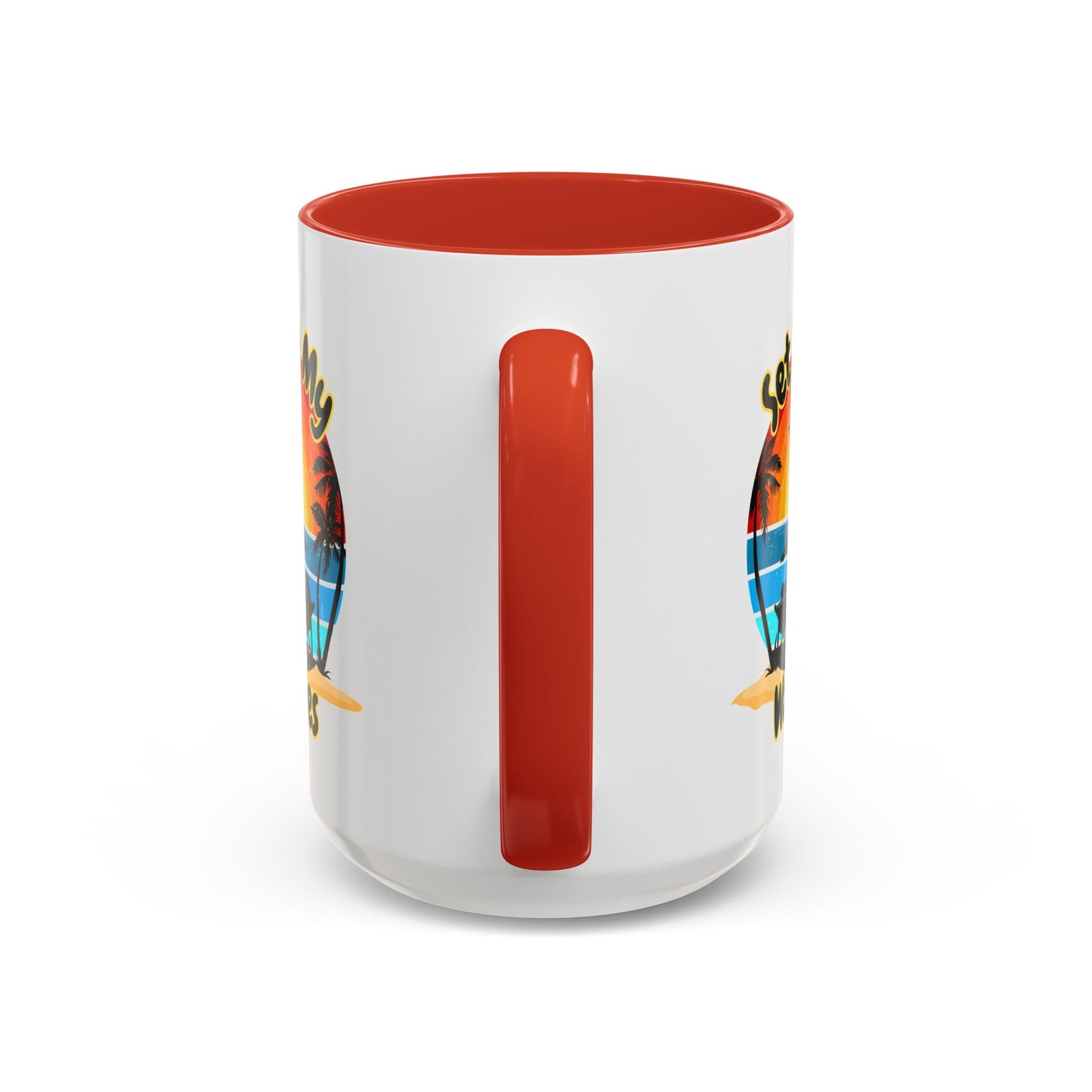 "Set In My Waves" Accent Coffee Mug (11, 15oz)