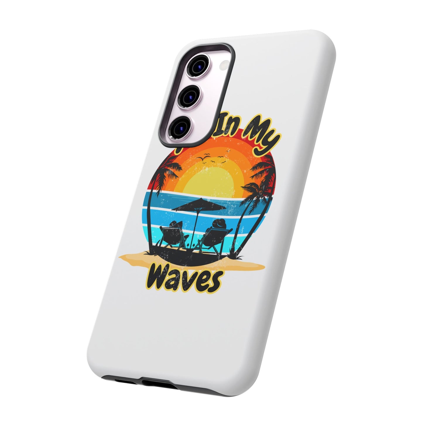 "Set In My Waves" Tropical Surf Beach Paradise Phone Case