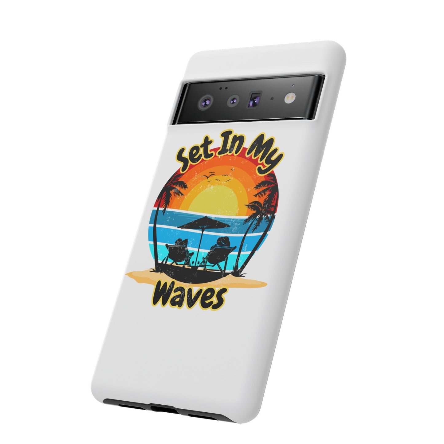 "Set In My Waves" Tropical Surf Beach Paradise Phone Case