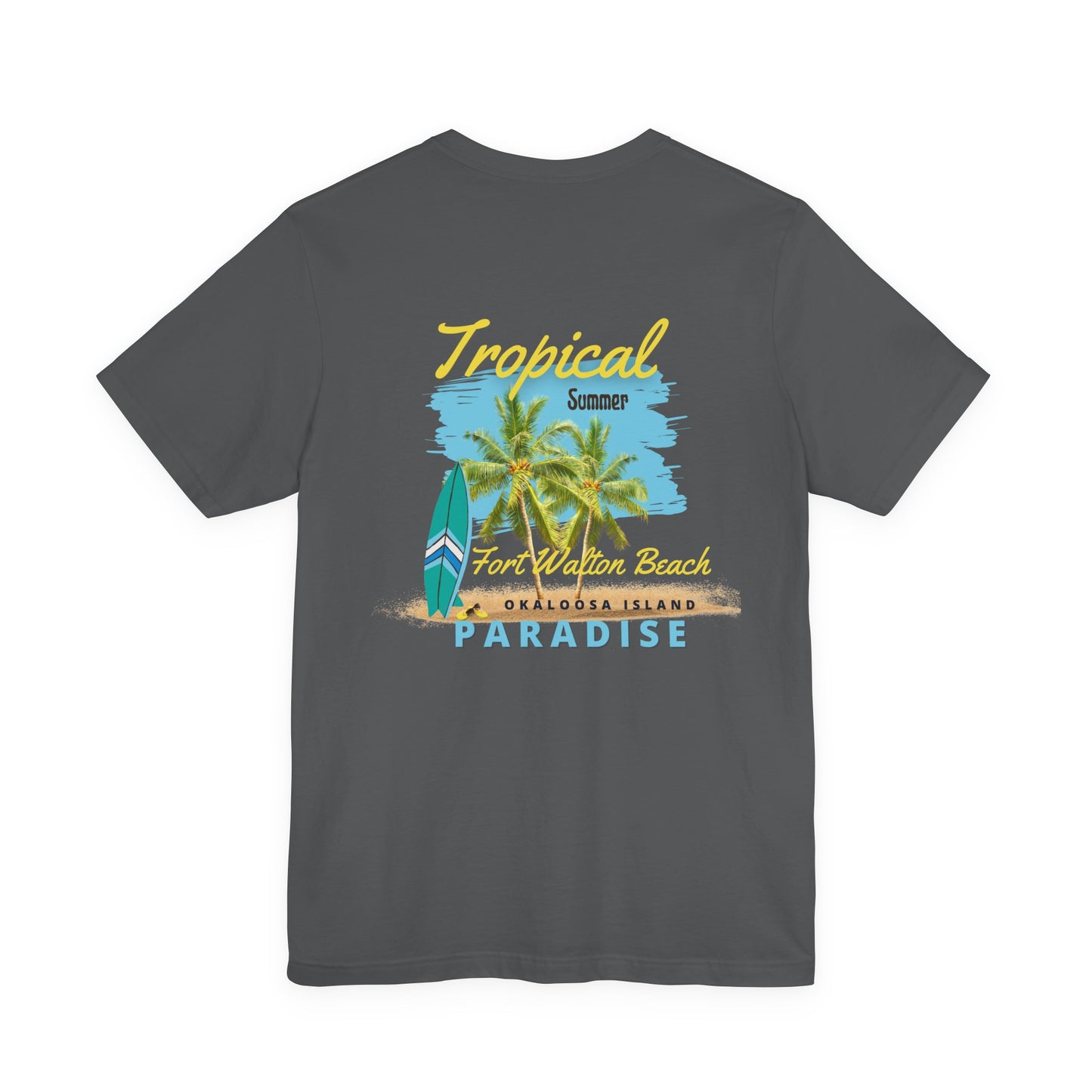 Tropical Paradise Fort Walton Beach/Destin T-Shirt(Dark Colors)