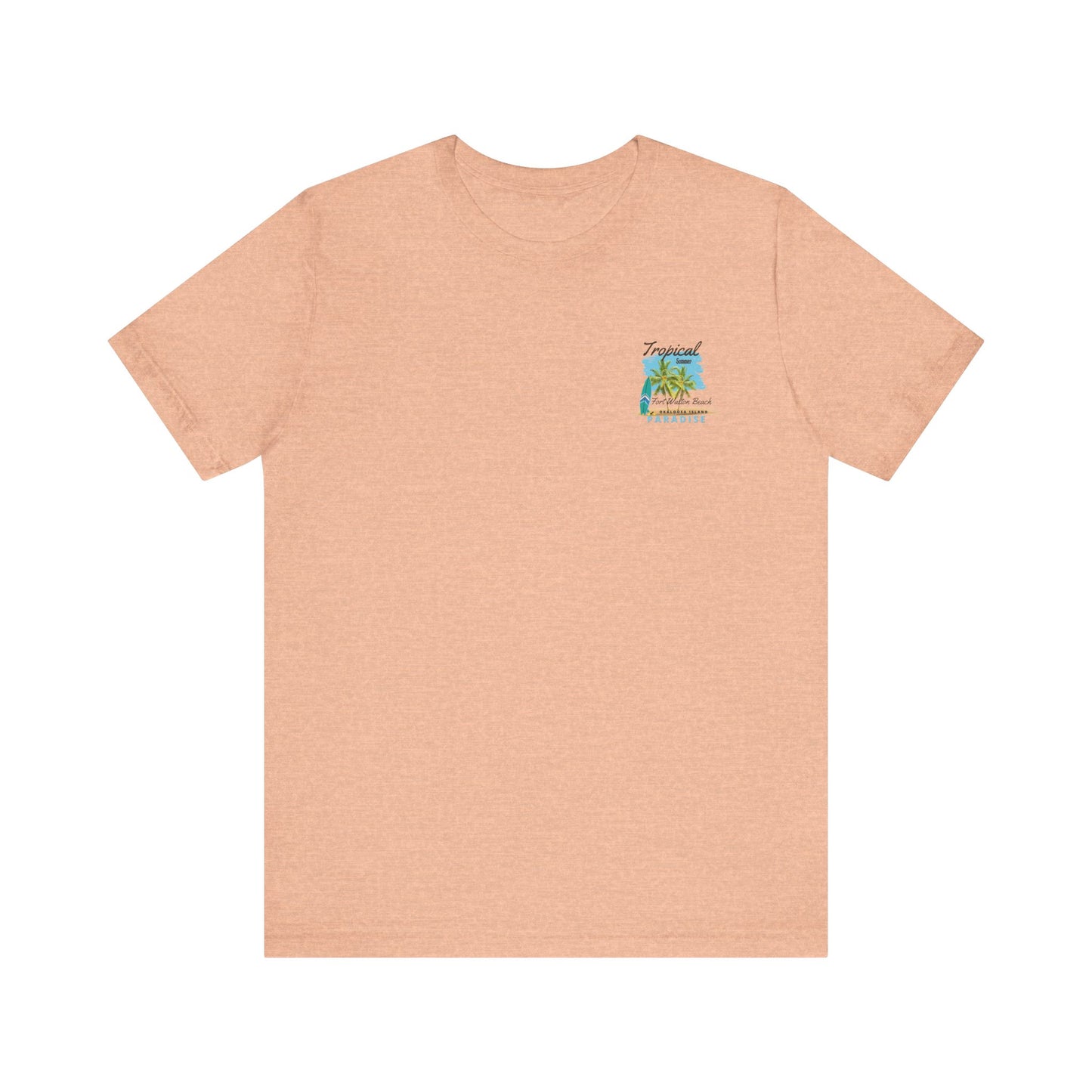 Tropical Paradise Tee: Summer Beach Vibes(Light)