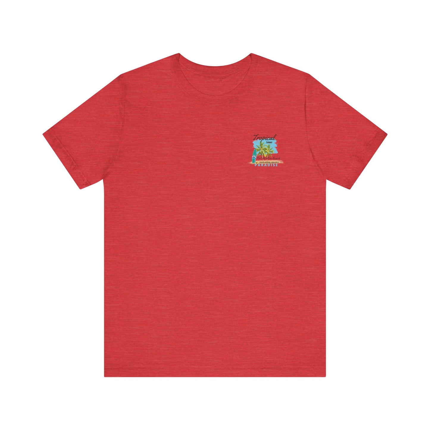 Tropical Paradise Tee: Summer Beach Vibes(Light)