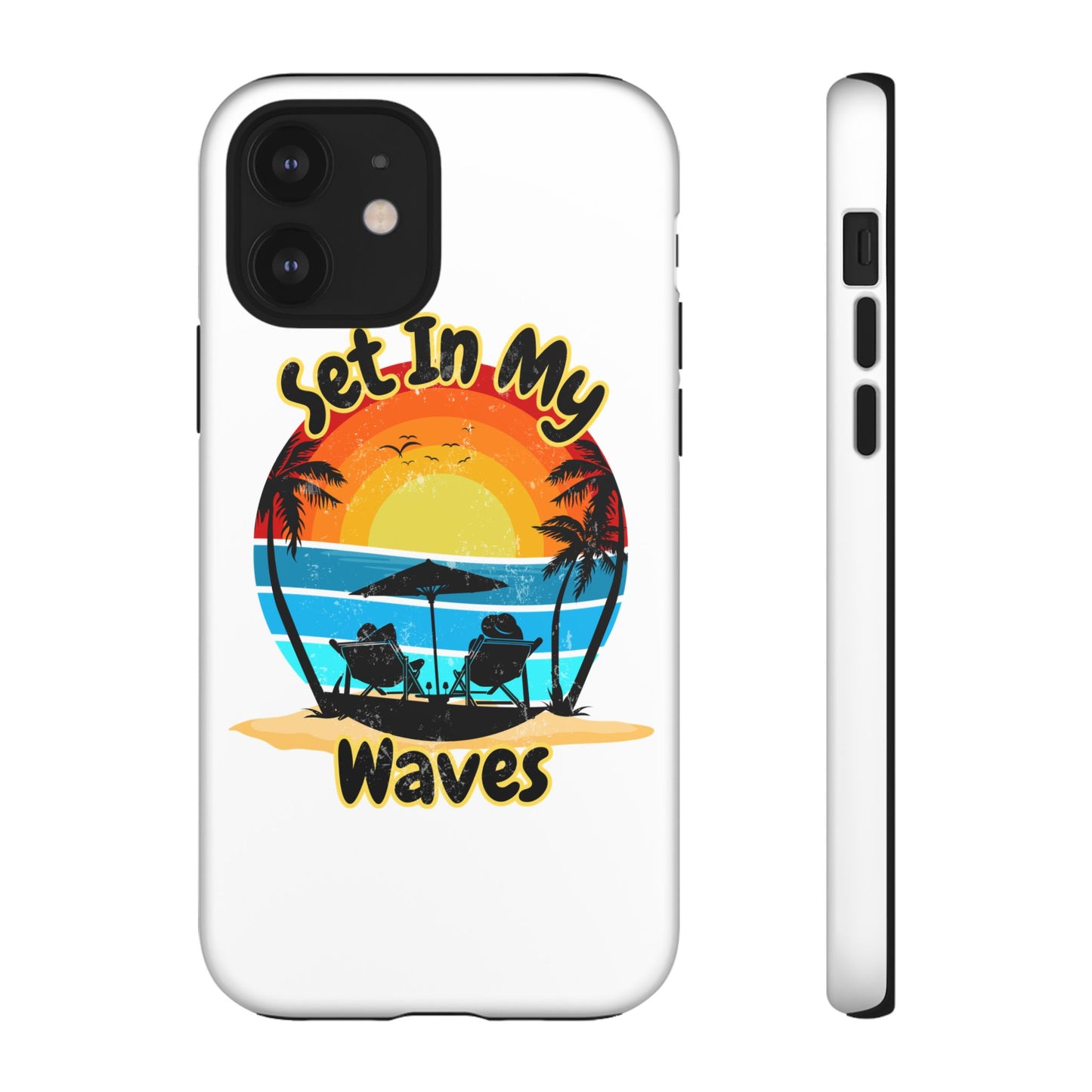 "Set In My Waves" Tropical Surf Beach Paradise Phone Case