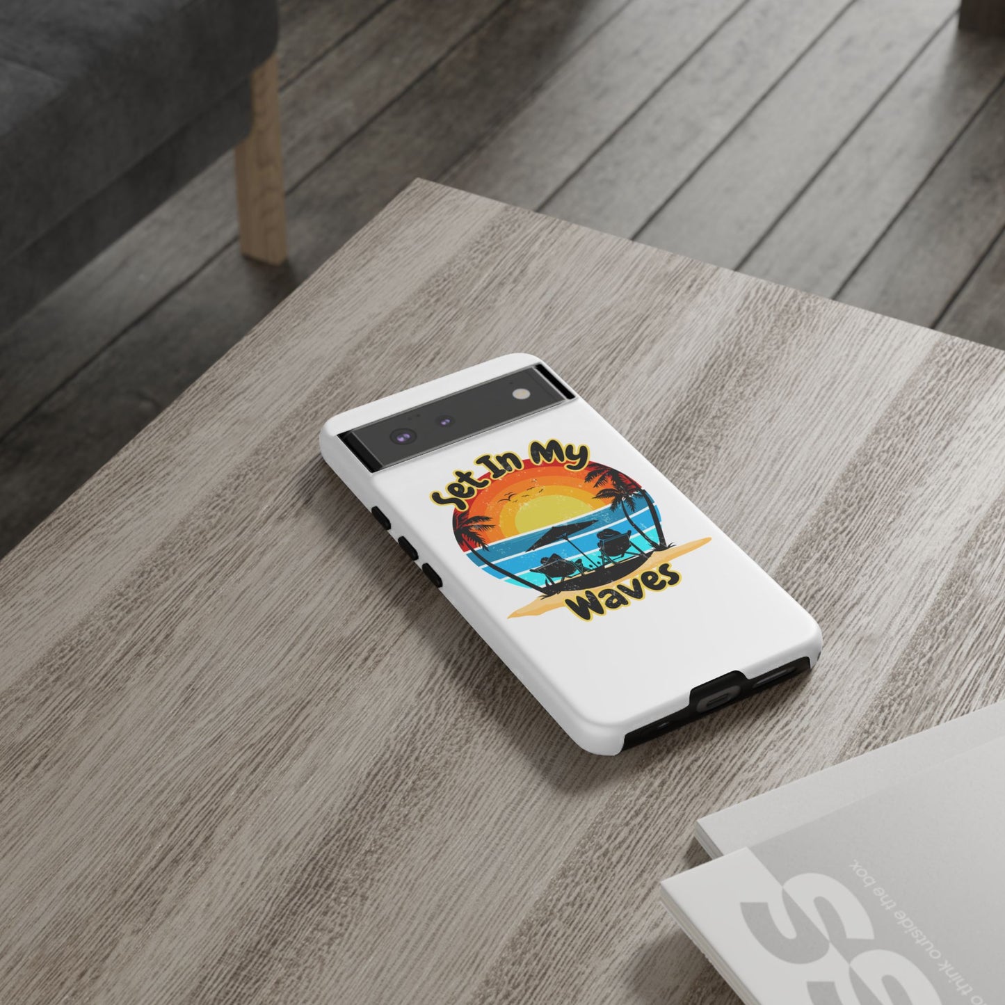 "Set In My Waves" Tropical Surf Beach Paradise Phone Case