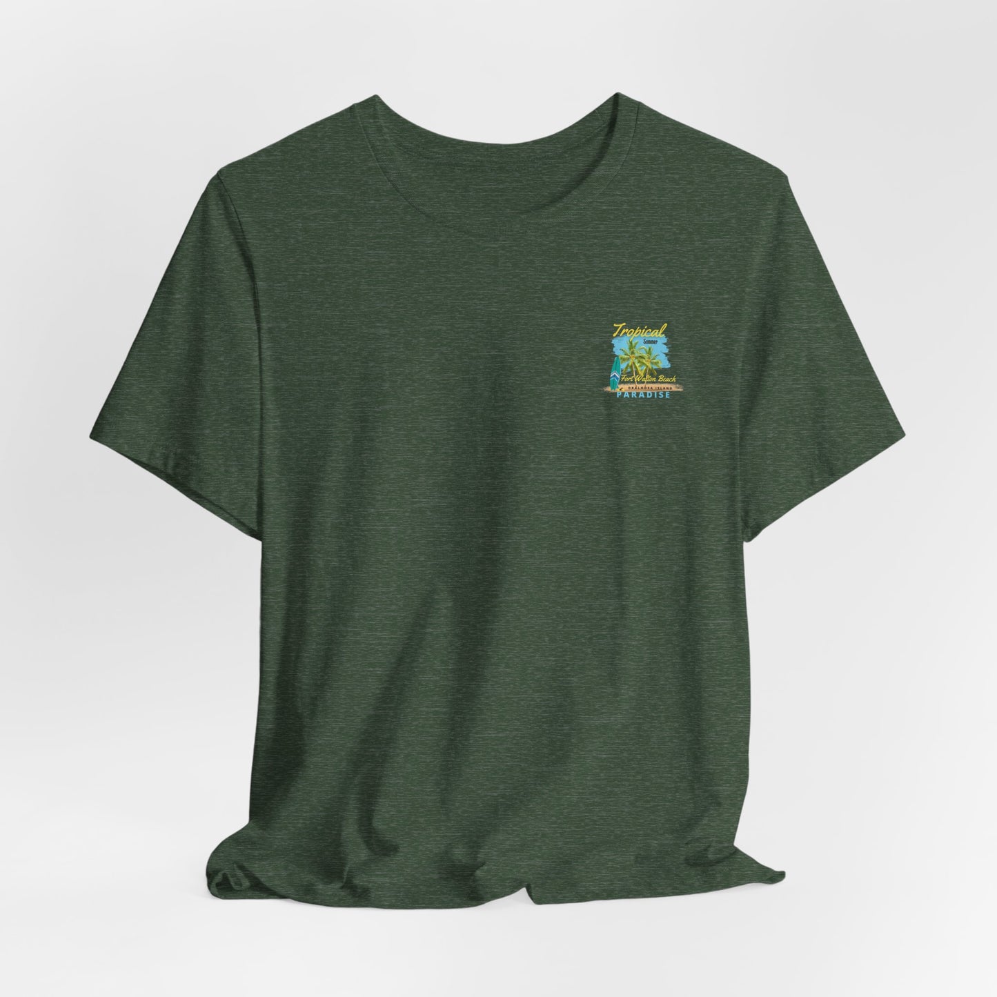 Tropical Paradise Fort Walton Beach/Destin T-Shirt(Dark Colors)