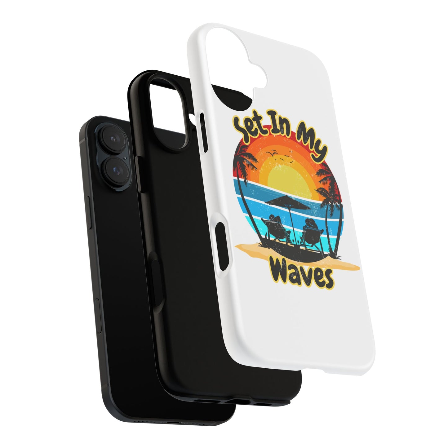"Set In My Waves" Tropical Surf Beach Paradise Phone Case