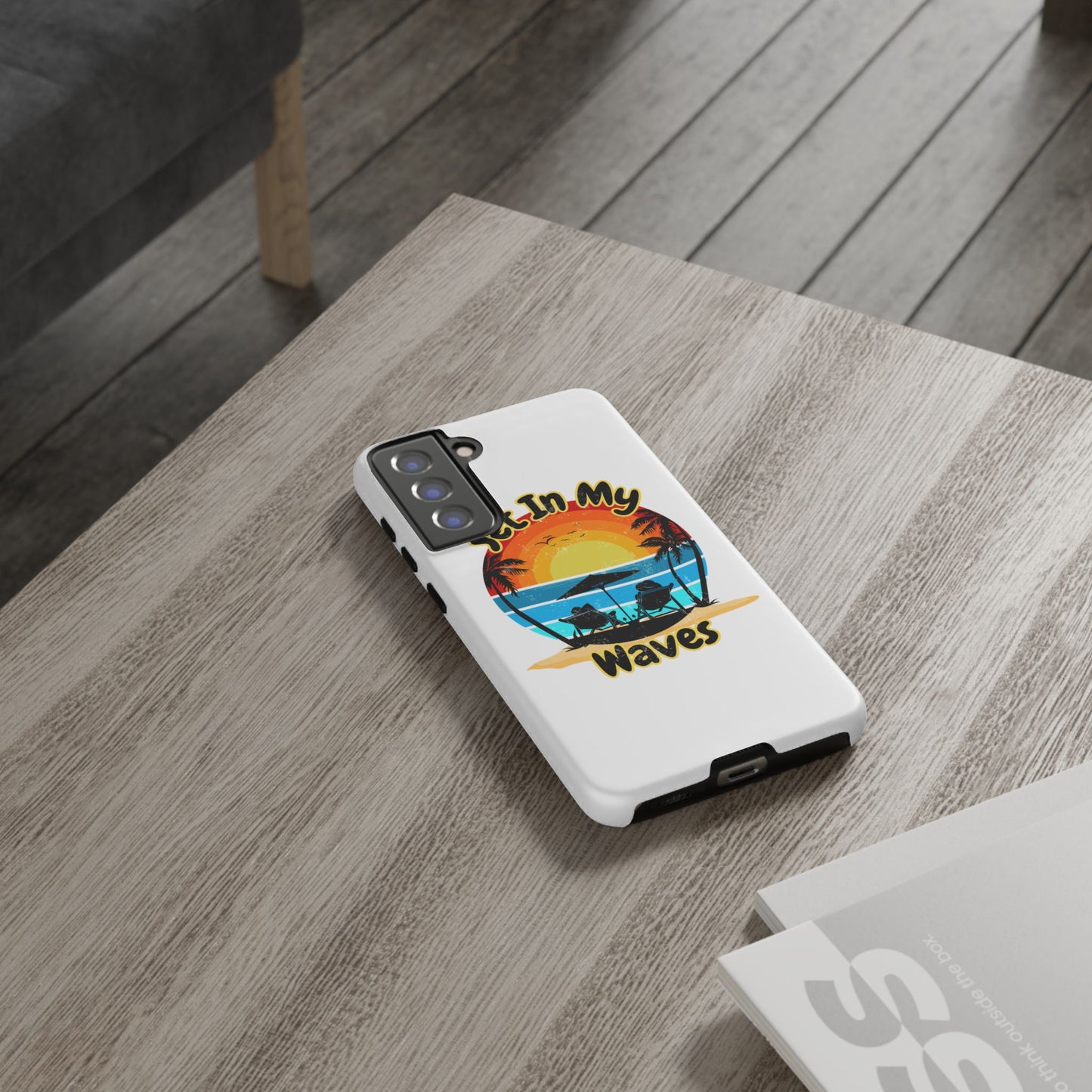 "Set In My Waves" Tropical Surf Beach Paradise Phone Case